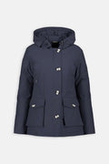 4 Pocket Parka Dark Navy Blauw