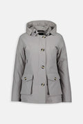 4 Pocket Parka Grijs