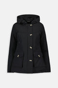 4 Pocket Parka Zwart